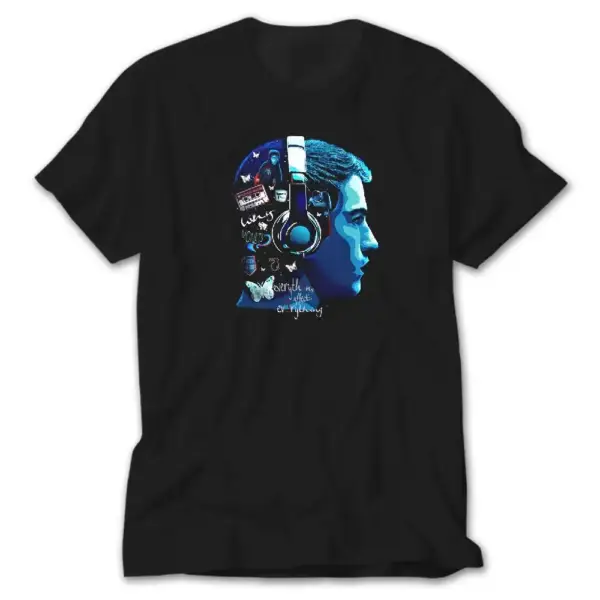 13 Reasons Why Clay Jensen Black T-Shirt
