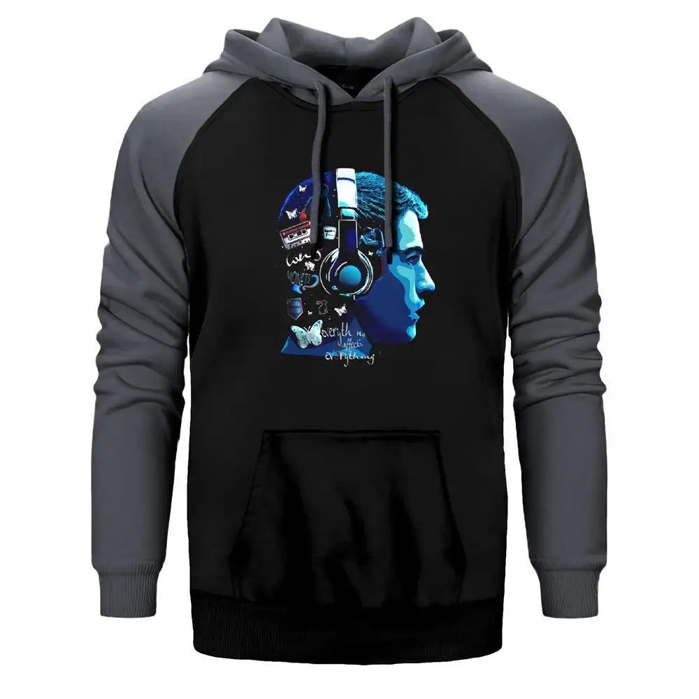 13 Reasons Why Clay Jensen Reglan Sleeve Grey Sweatshirt