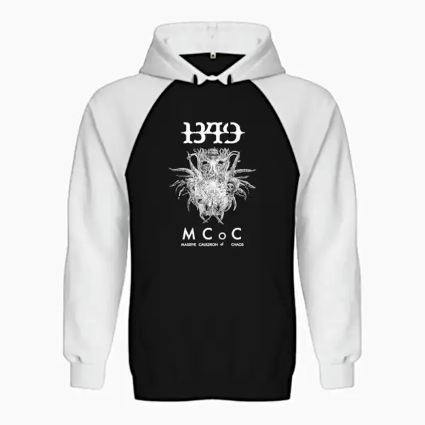 1349 Hoodie, 1349 MCoC Raglan Sweatshirt - Image 2