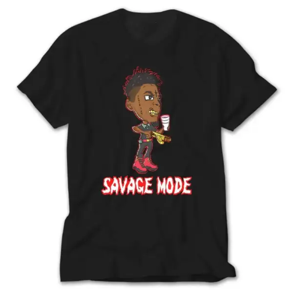21 Savage Mode Black T-Shirt
