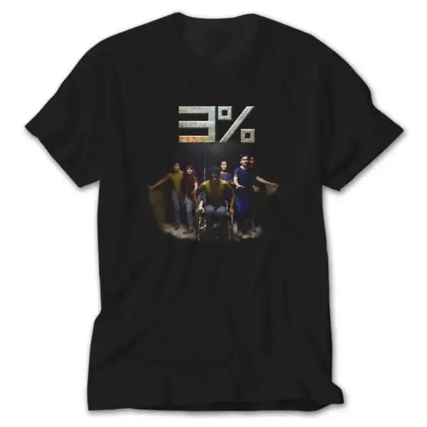 3%  Members Black T-Shirt