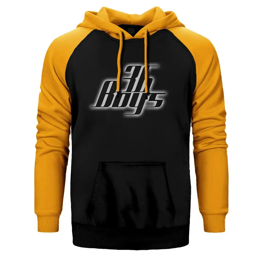 36 Boys Raglan Sleeve Yellow Sweatshirt