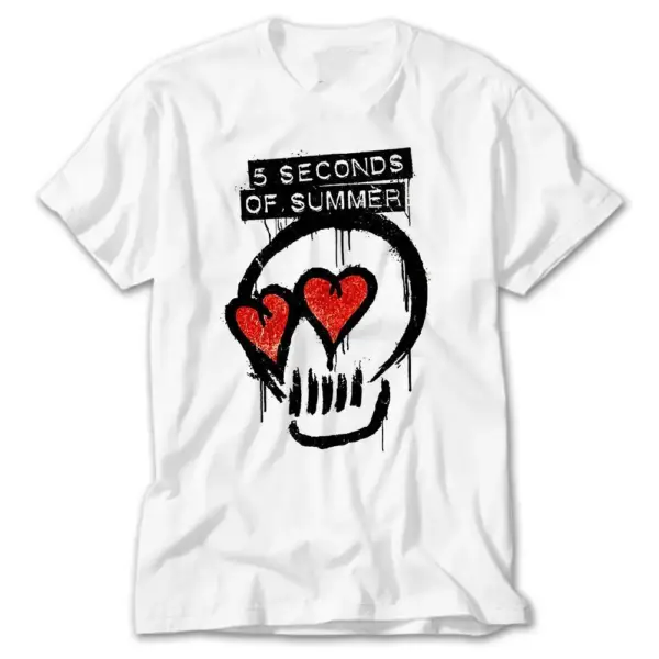 5 Seconds of Summer SOS White T-Shirt