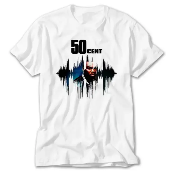 50 Cent Pulse White T-Shirt