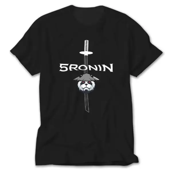 5Ronin Sword Black T-shirt