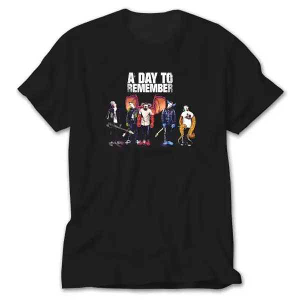 A Day Remember Group Black T-shirt