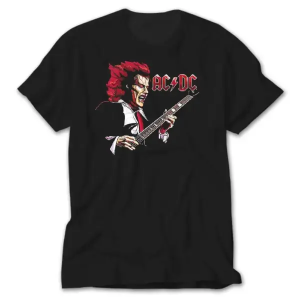 AC DC Angus Young Black T-shirt