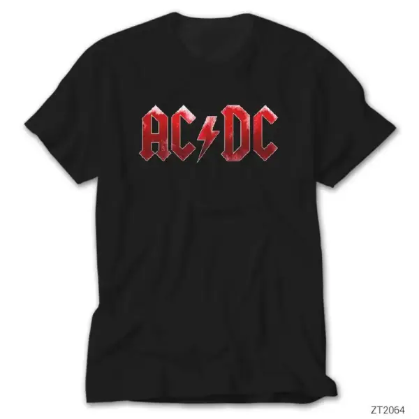 AC DC Distort Black T-Shirt