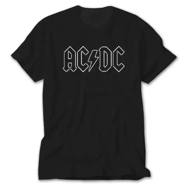 AC DC Logo Black T-Shirt