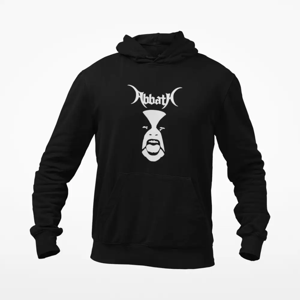 Abbath Hoodie, Abbath Artwork Black Hoodie