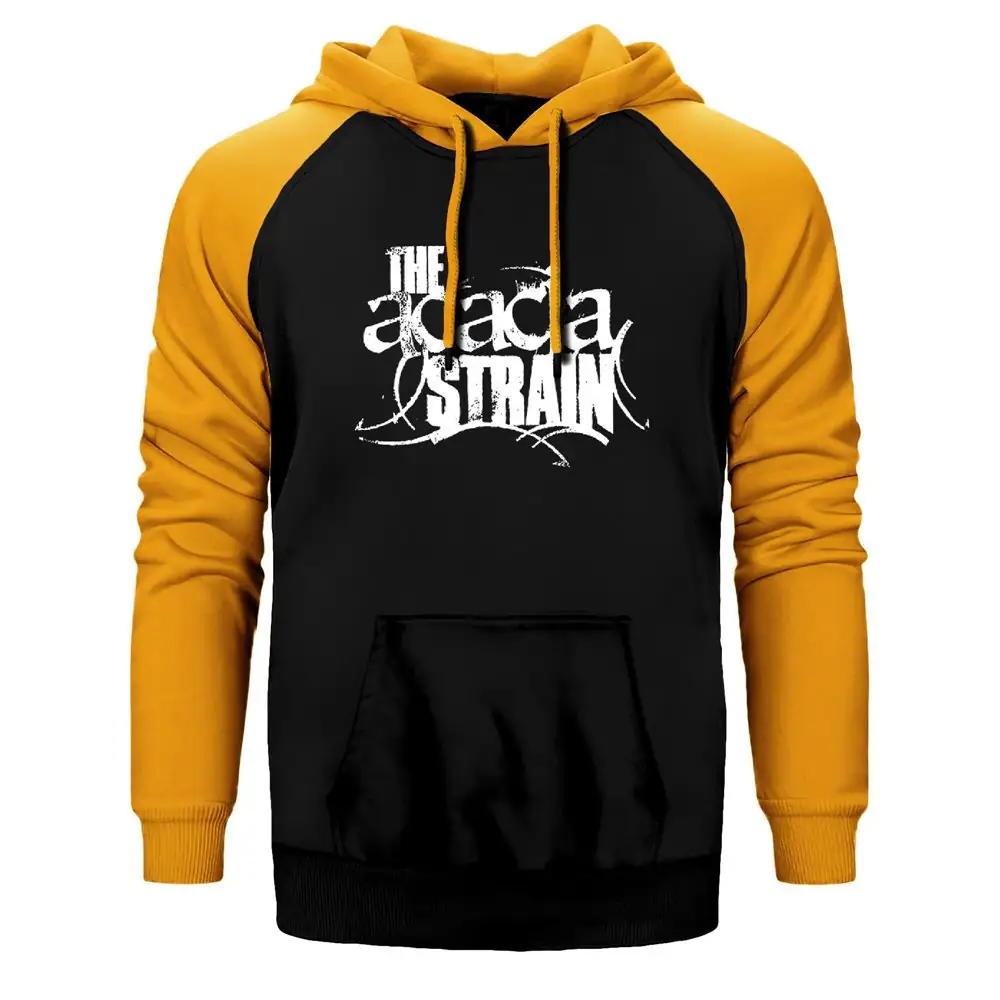 Acacia Strain Raglan Sleeve Yellow Sweatshirt