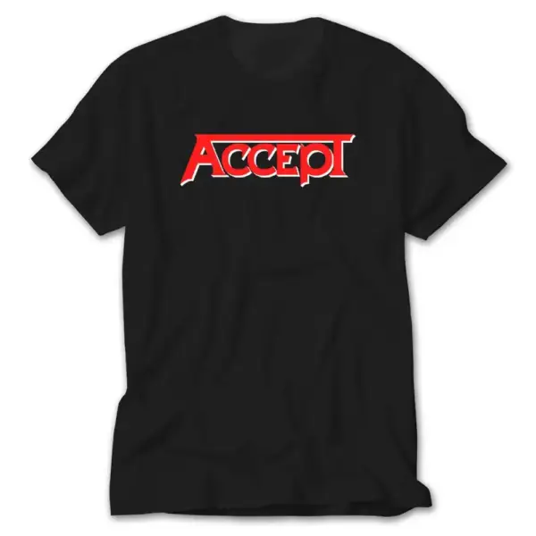 Accept Classic Black T-Shirt