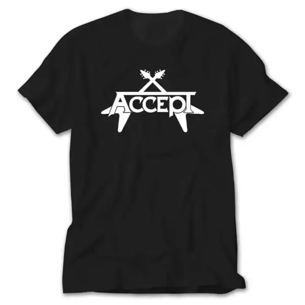 Accept Guitar Black T-Shirt