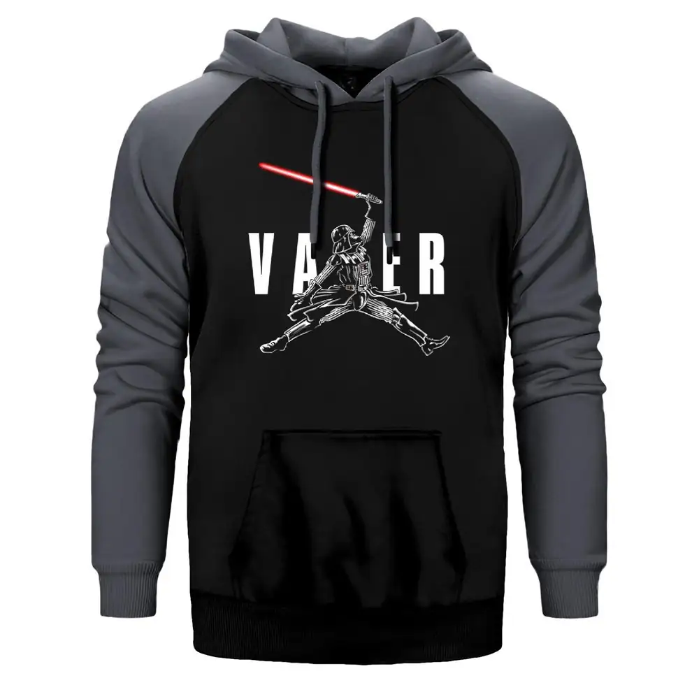 Air Vader Reglan Sleeve Grey Sweatshirt