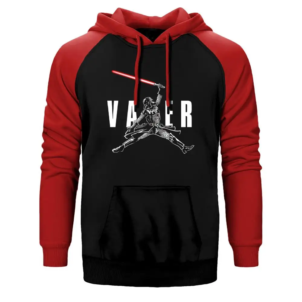Air Vader Reglan Sleeve Red Sweatshirt