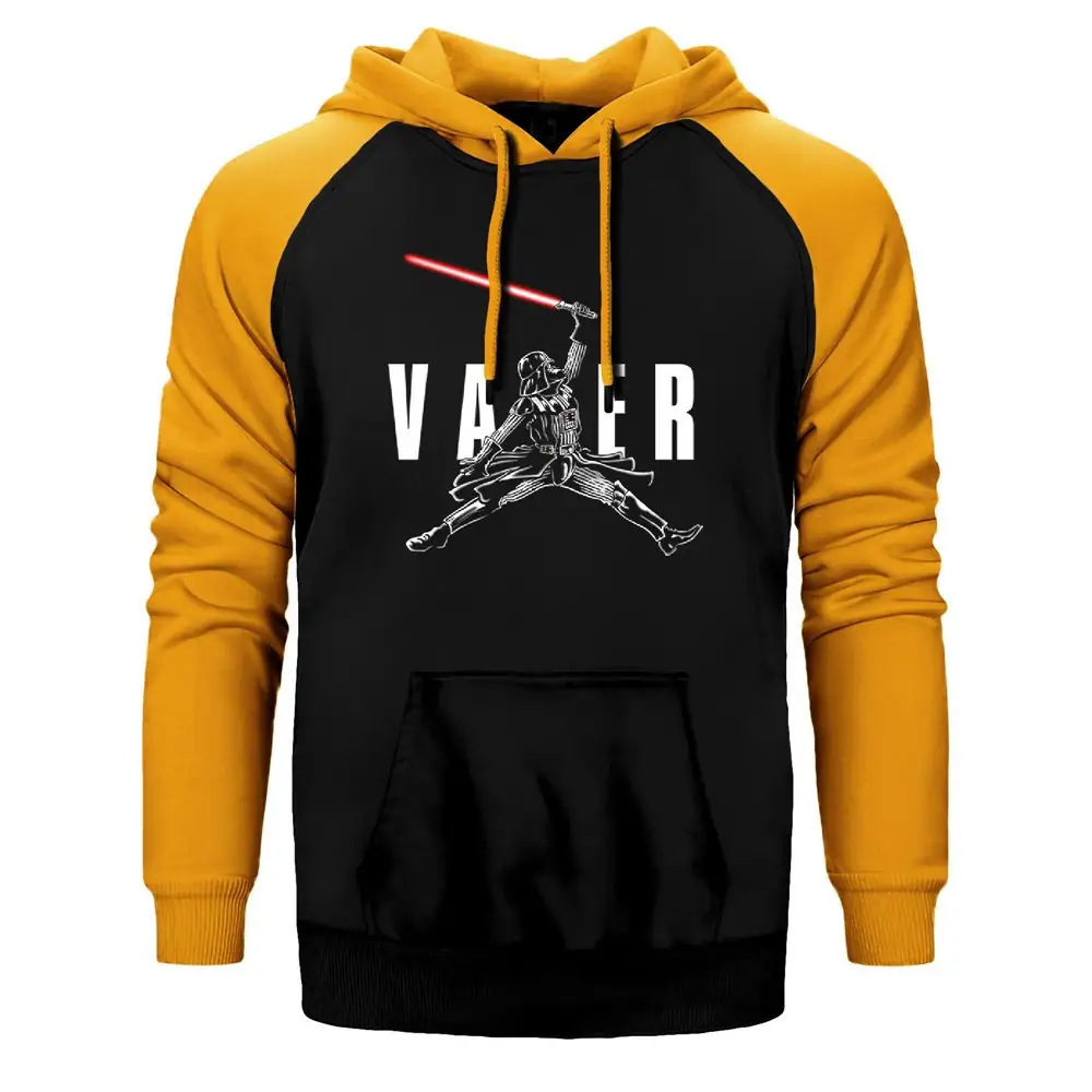 Air Vader Reglan Sleeve Yellow Sweatshirt