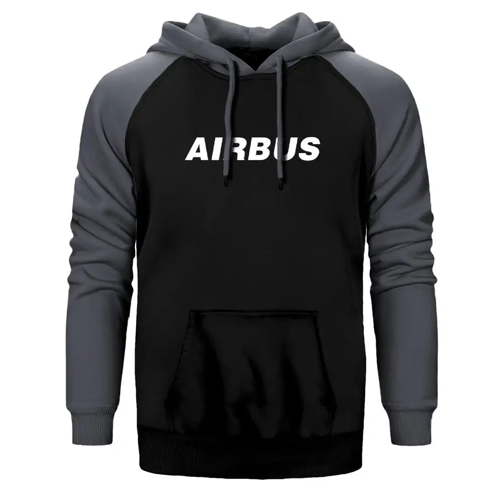 Airbus Reglan Sleeve Grey Sweatshirt
