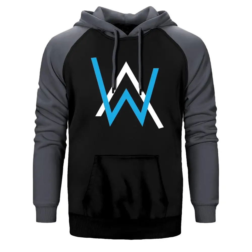Alan Walker Raglan Sleeve Grey Sweatshirt