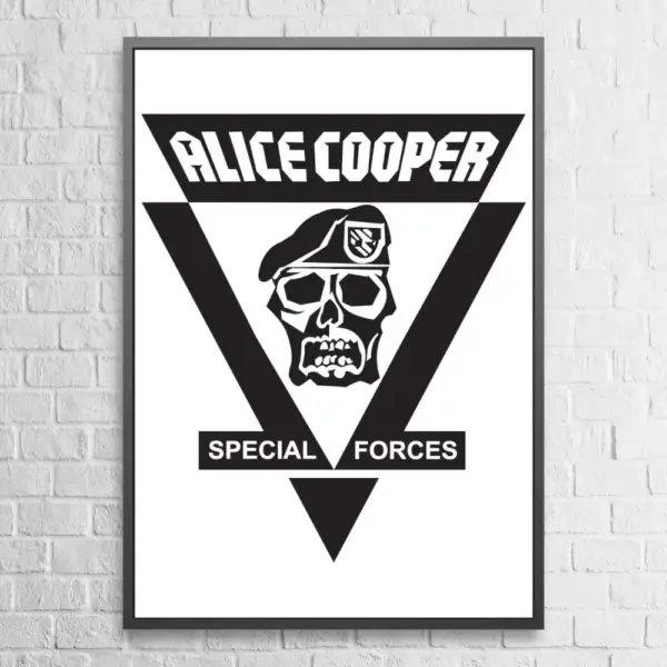 Alice Cooper Poster, Alice Cooper Special Force Wall Poster