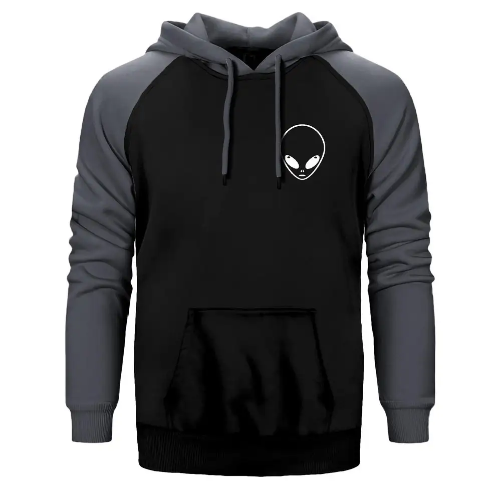 Alien Raglan Sleeve Grey Sweatshirt