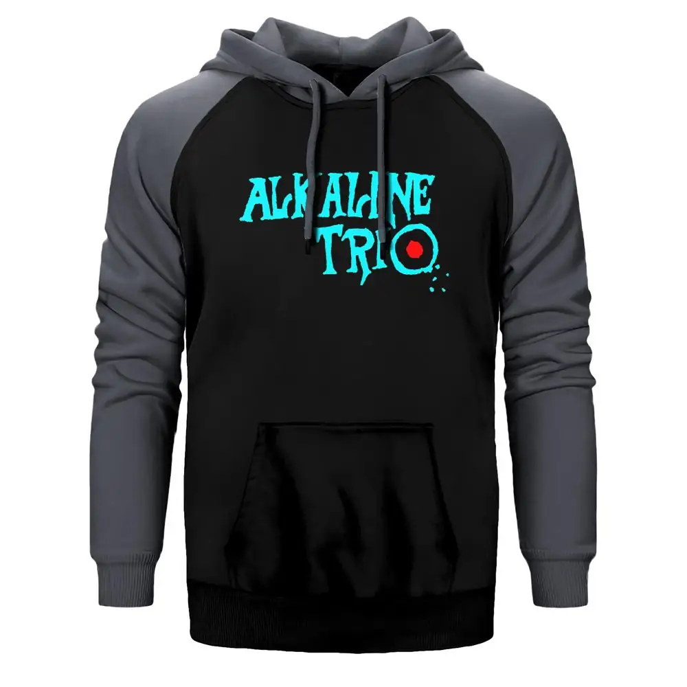 Alkaline Trio Raglan Sleeve Grey Sweatshirt
