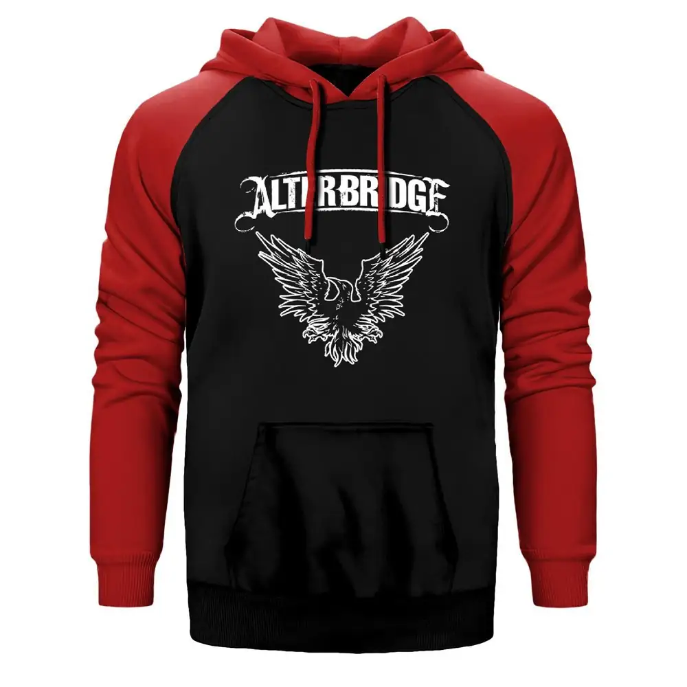 Alter Bridge Classic Raglan Sleeve Red Sweatshirt