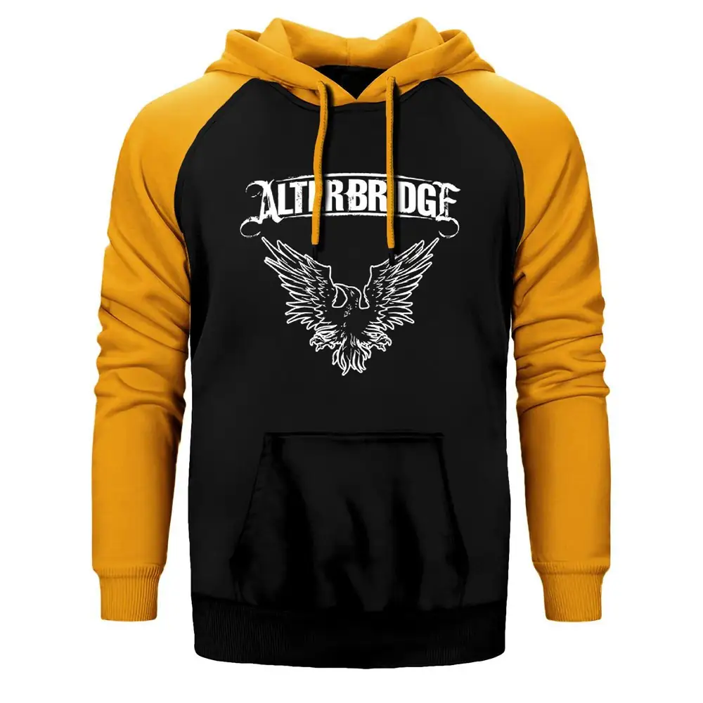 Alter Bridge Classic Raglan Sleeve Yellow Sweatshirt