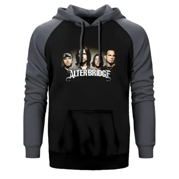 Alter Bridge Grup Raglan Sleeve Grey Sweatshirt