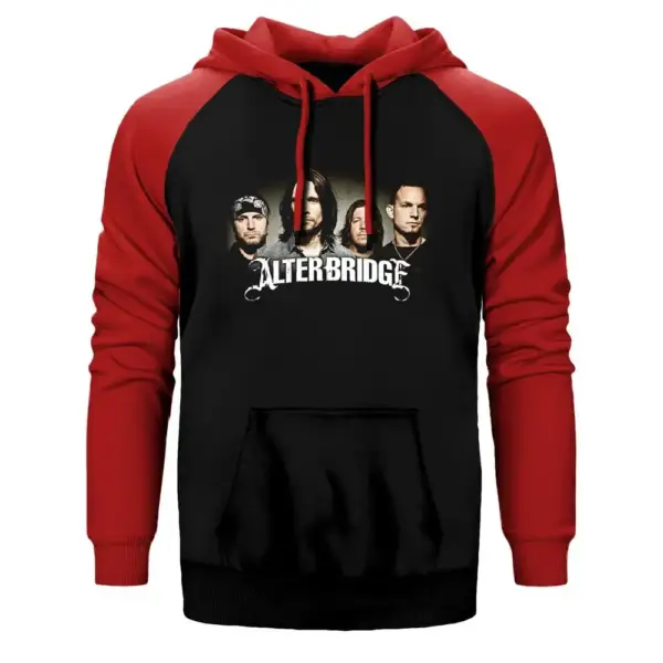 Alter Bridge Grup Raglan Sleeve Red Sweatshirt