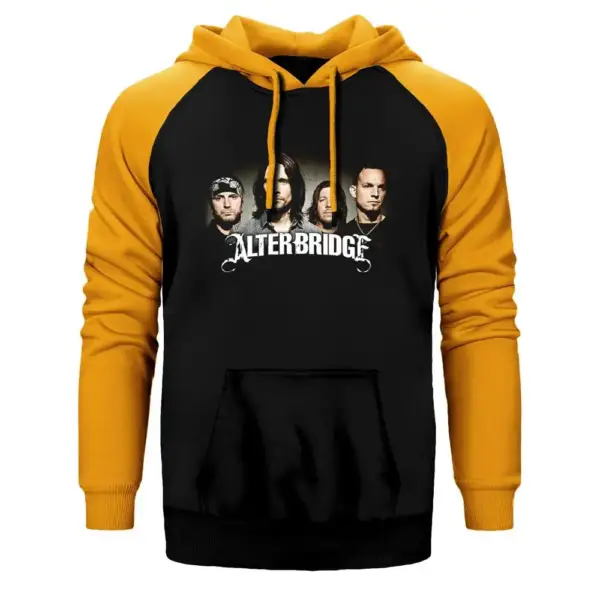 Alter Bridge Grup Raglan Sleeve Yellow Sweatshirt