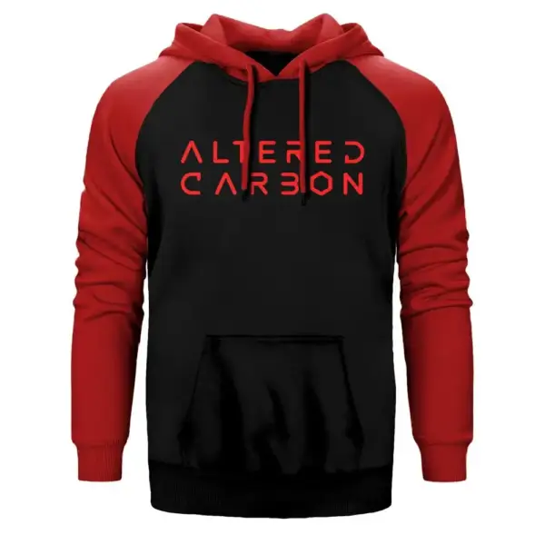 Altered Carbon  Raglan Sleeve Red Sweatshirt