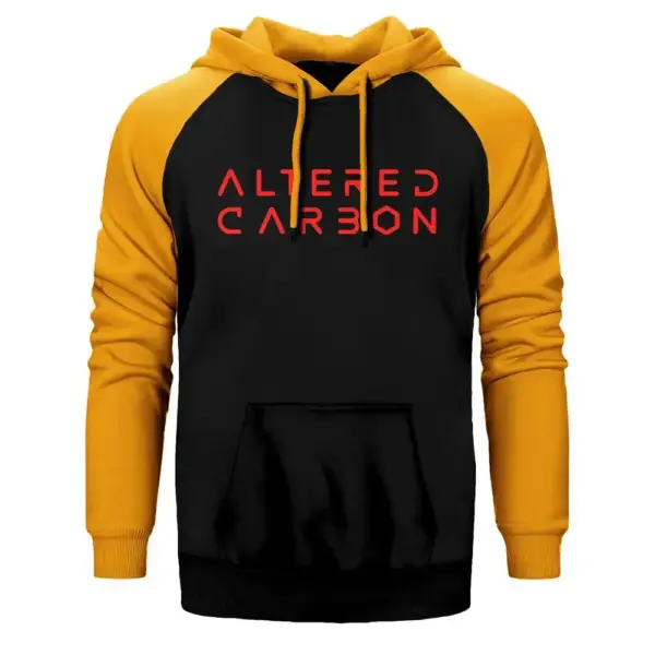 Altered Carbon  Raglan Sleeve Yellow Sweatshirt