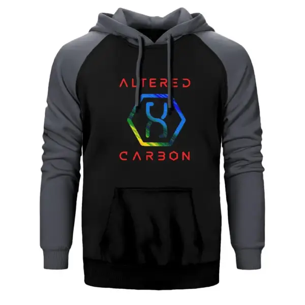 Altered Carbon  Raglan Sleeve Grey Sweatshirt