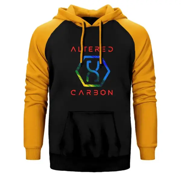Altered Carbon  Raglan Sleeve Yellow Sweatshirt