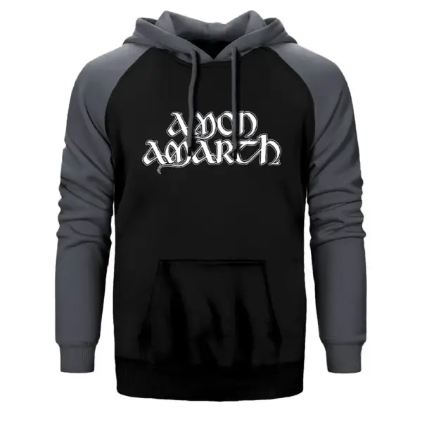 Amon Amarth Classic Raglan Sleeve Grey Sweatshirt