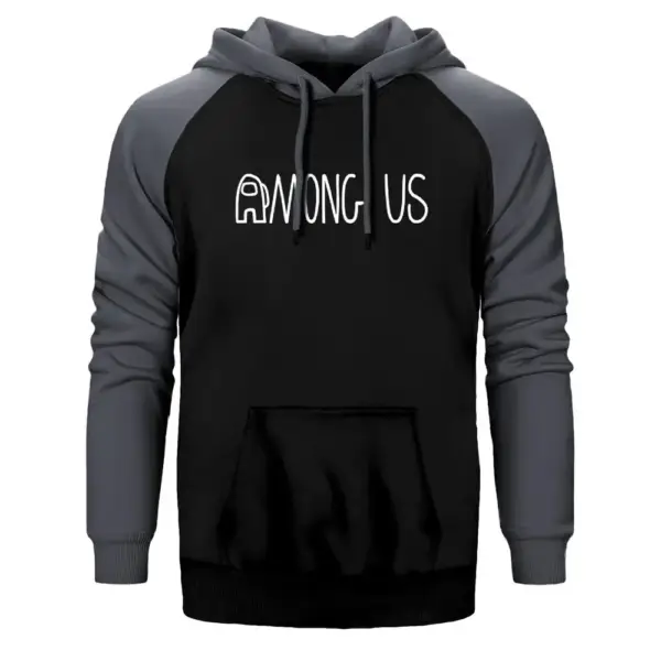 Among Us Raglan Sleeve Grey Sweatshirt