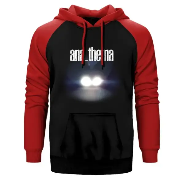 Anathema The Optimist Raglan Sleeve Red Sweatshirt