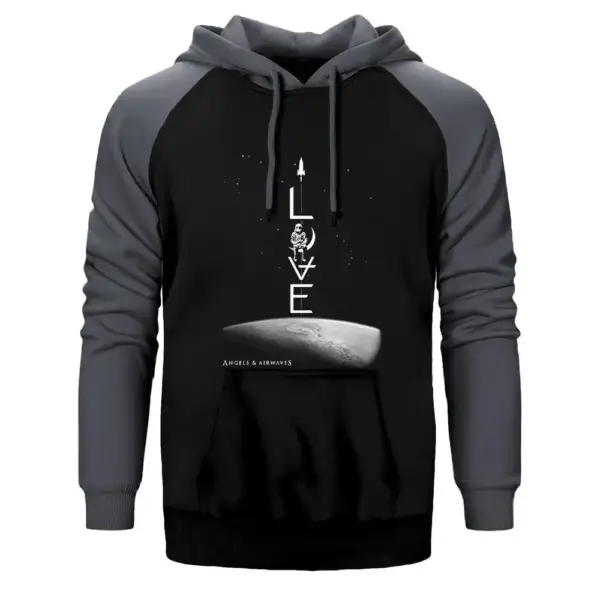 Angels and Airwaves Love Raglan Sleeve Grey Sweatshirt