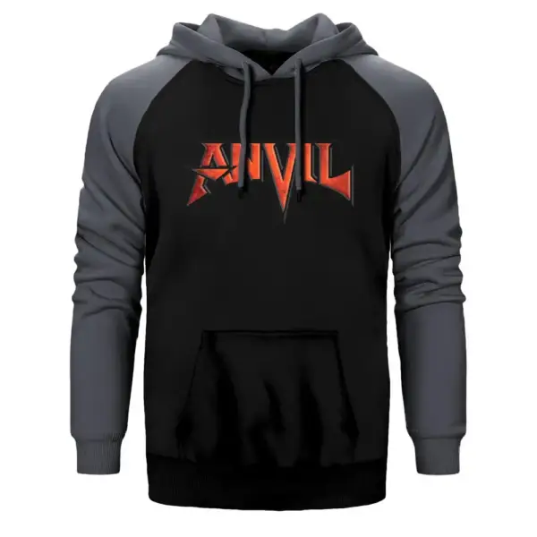 Anvil Band Raglan Sleeve Grey Sweatshirt