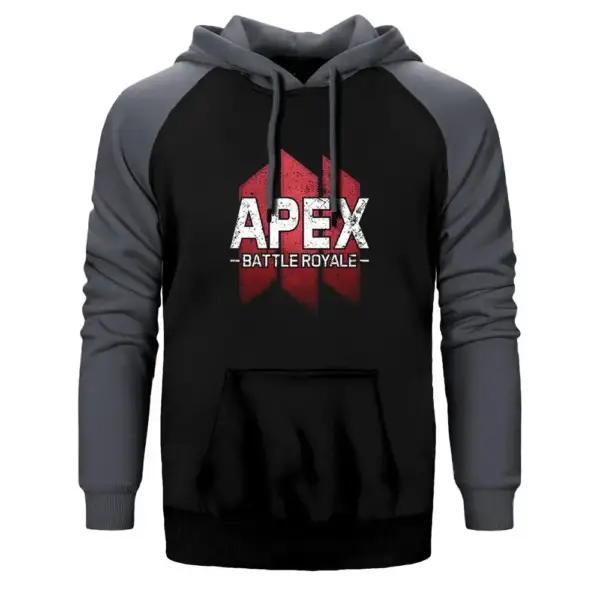 Apex Legends Battle Royale Raglan Sleeve Grey Sweatshirt