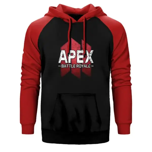 Apex Legends Battle Royale Raglan Sleeve Red Sweatshirt
