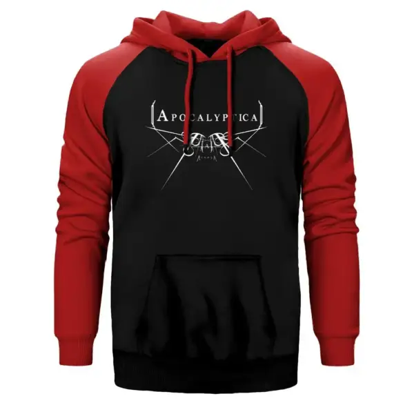 Apocalyptica 2005 Raglan Sleeve Red Sweatshirt