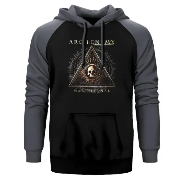 Arch Enemy War Eternal Raglan Sleeve Grey Sweatshirt