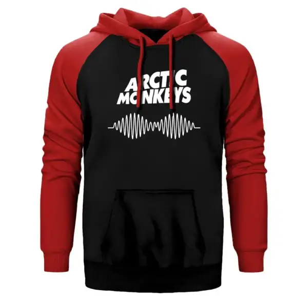 Arctic Monkeys Raglan Sleeve Red Sweatshirt