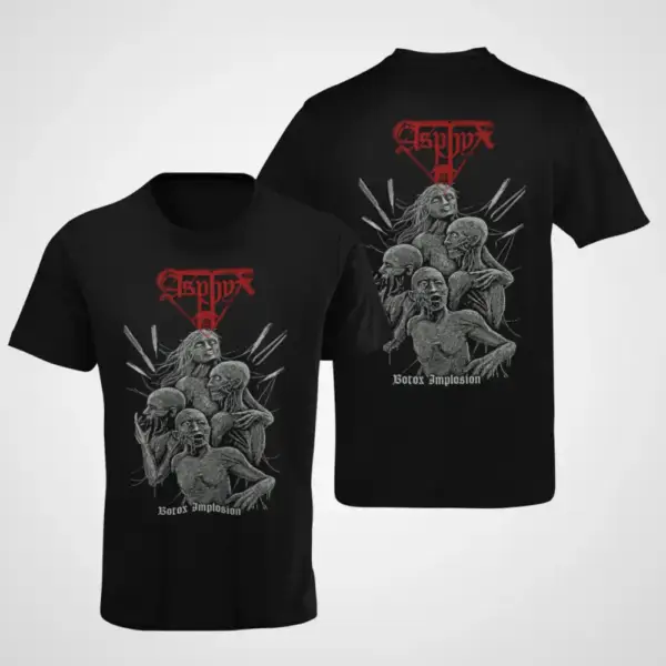 Asphyx T-Shirt, Asphyx Botox Implosion Black T-Shirt