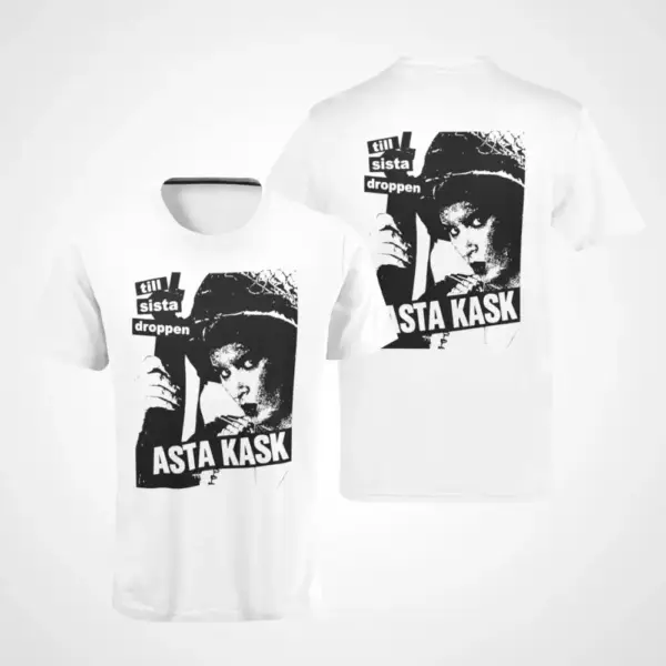 Asta Kask T-Shirt, Asta Kask Till Sista Droppen White T-Shirt