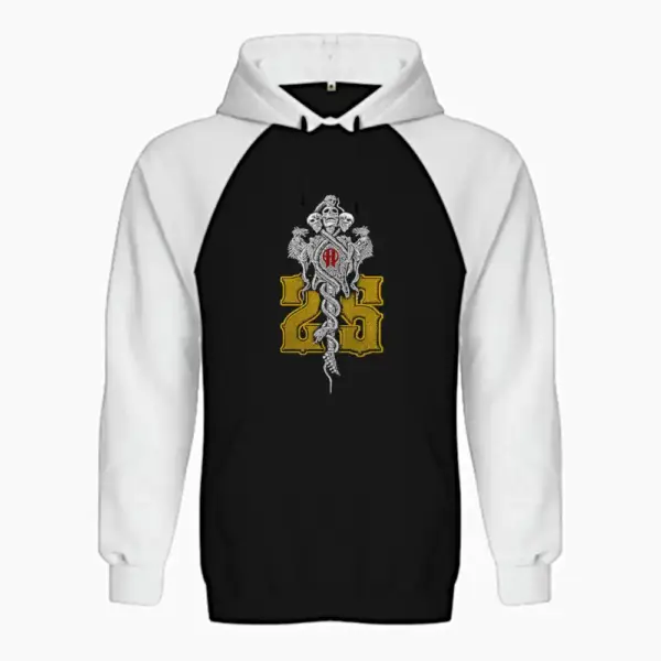 Axel Rudi Pell  Raglan Hoodie, ARP 25 Years Logo Raglan Sweatshirt
