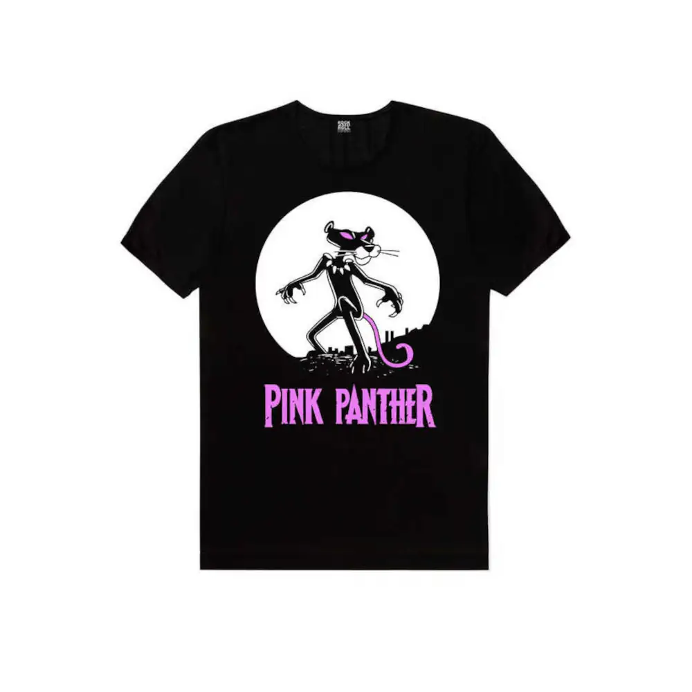 Black Panther Short Sleeve Men's Black T-shirt