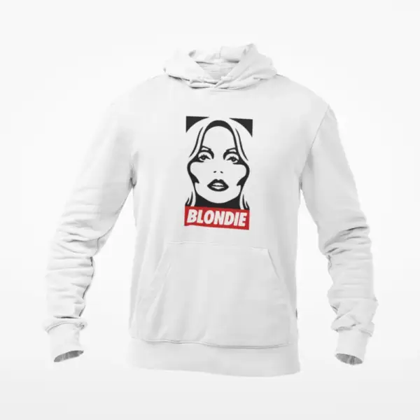 Blondie Hoodie, Blondie Debbie Harris White Hoodie