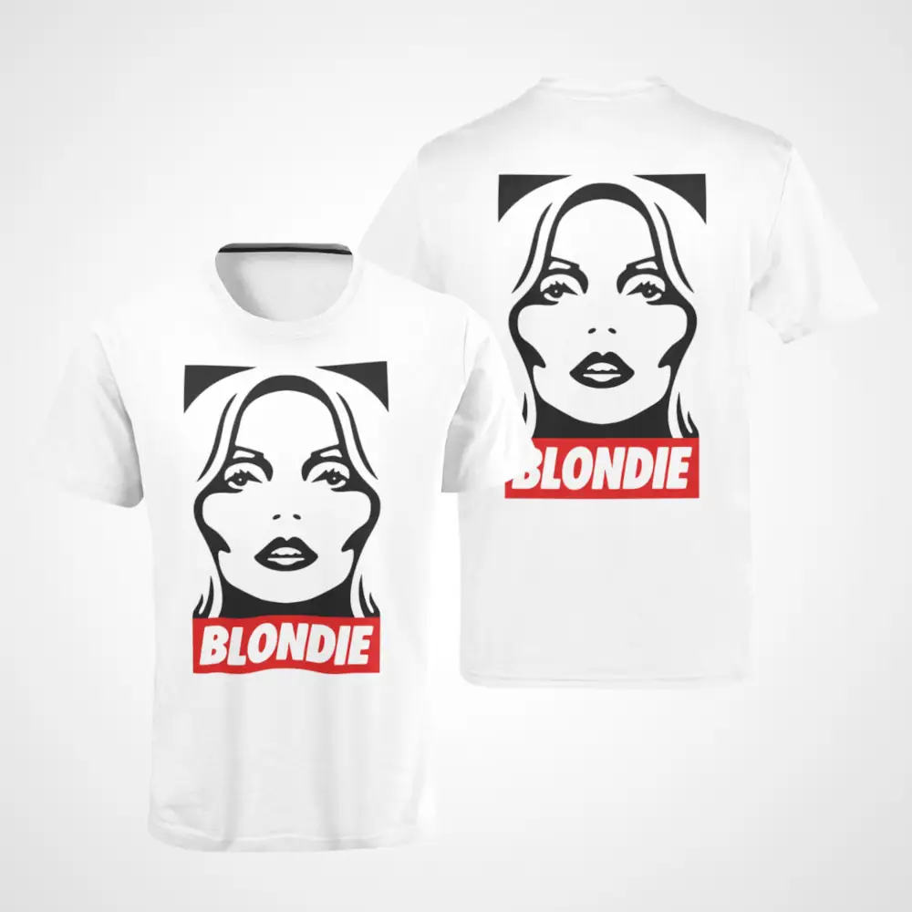 Blondie T-Shirt, Blondie Debbie Harris White T-shirt